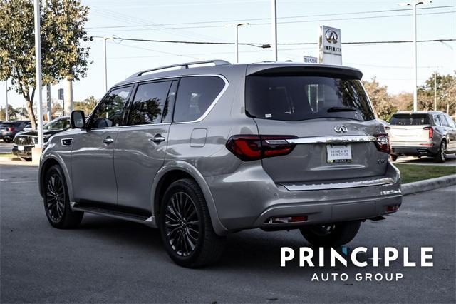 used 2023 INFINITI QX80 car, priced at $54,250