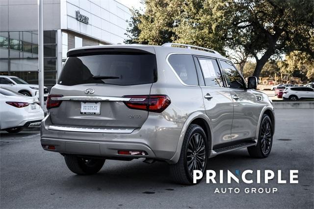 used 2023 INFINITI QX80 car, priced at $54,250