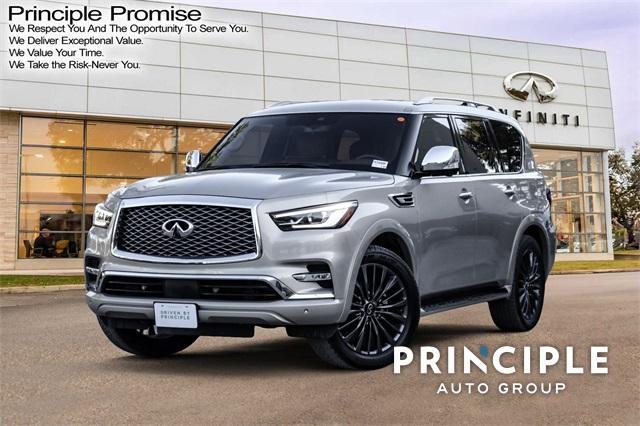 used 2023 INFINITI QX80 car, priced at $54,250