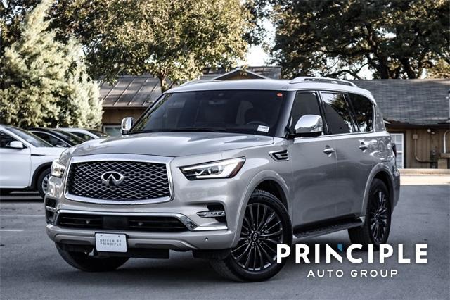 used 2023 INFINITI QX80 car, priced at $54,250