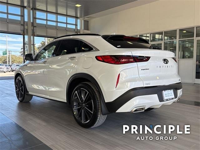 new 2025 INFINITI QX55 car, priced at $54,828