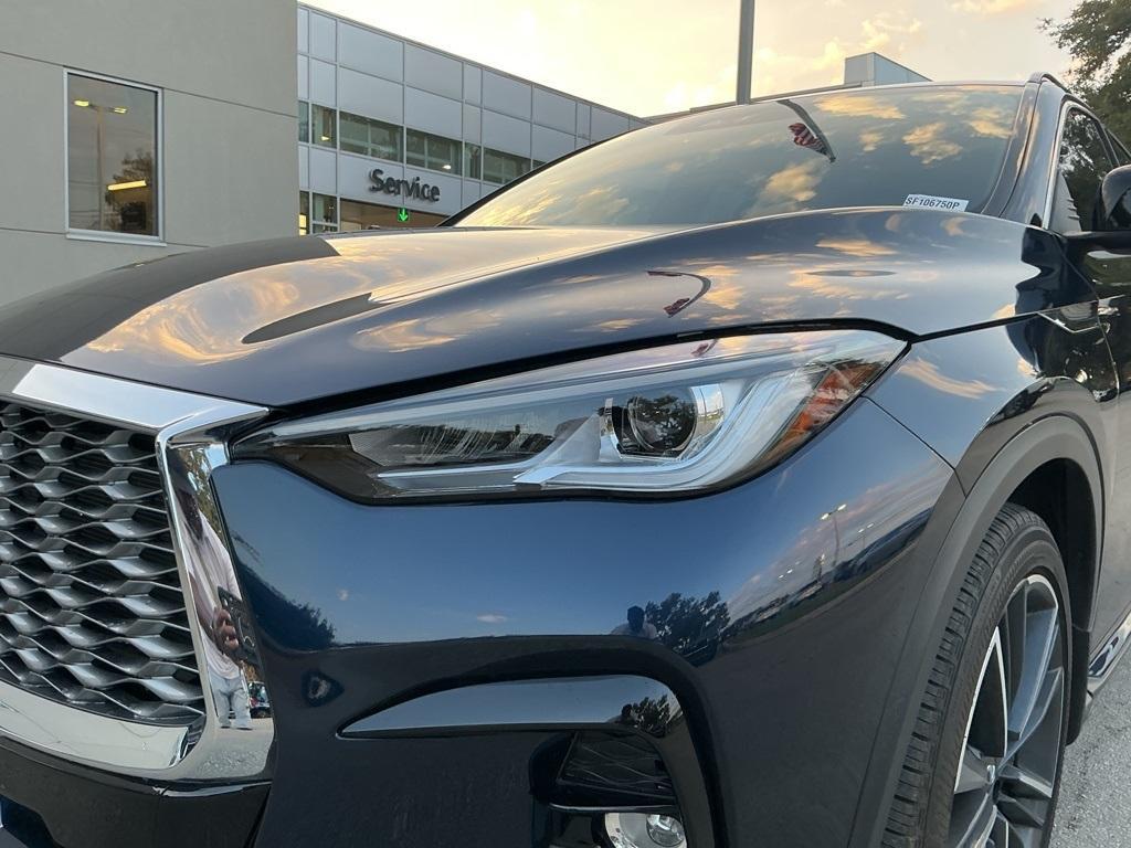used 2025 INFINITI QX55 car, priced at $38,395