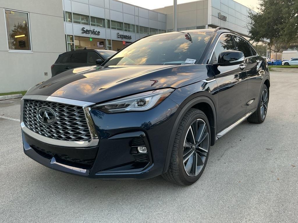 used 2025 INFINITI QX55 car, priced at $38,395