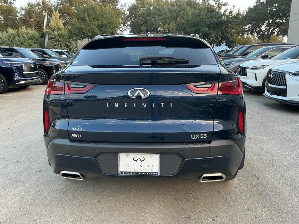 used 2025 INFINITI QX55 car, priced at $38,395