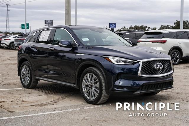 used 2025 INFINITI QX50 car, priced at $37,739