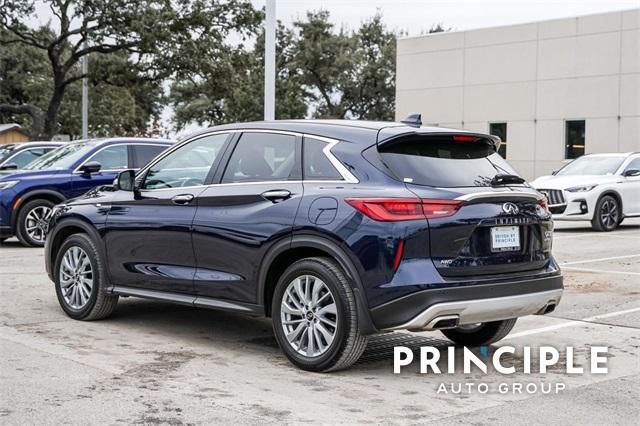 used 2025 INFINITI QX50 car, priced at $37,739