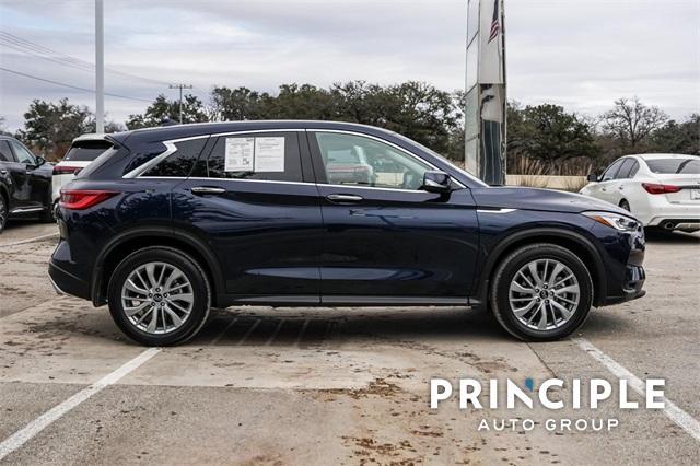 used 2025 INFINITI QX50 car, priced at $37,739