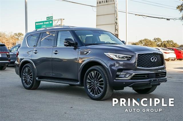 used 2024 INFINITI QX80 car, priced at $54,500