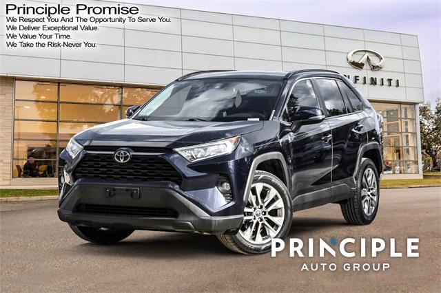 used 2019 Toyota RAV4 car, priced at $22,500