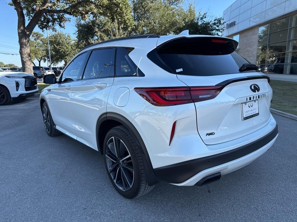 used 2024 INFINITI QX50 car, priced at $38,000