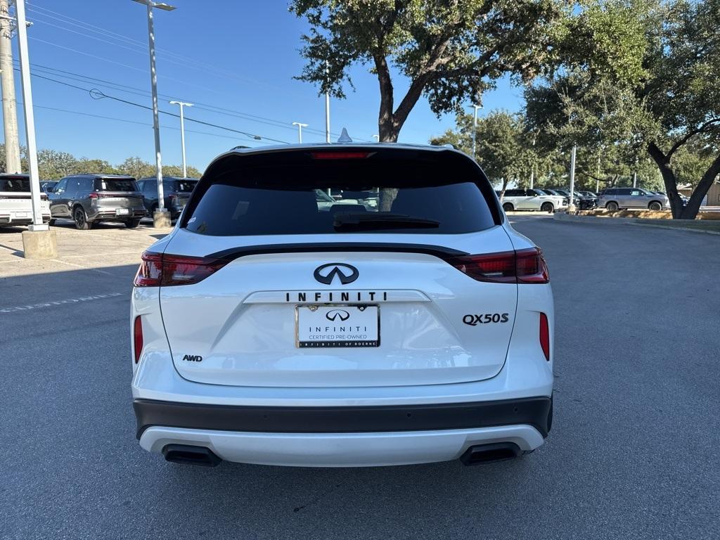 used 2024 INFINITI QX50 car, priced at $38,000