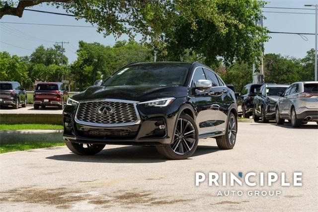 new 2025 INFINITI QX55 car, priced at $53,130