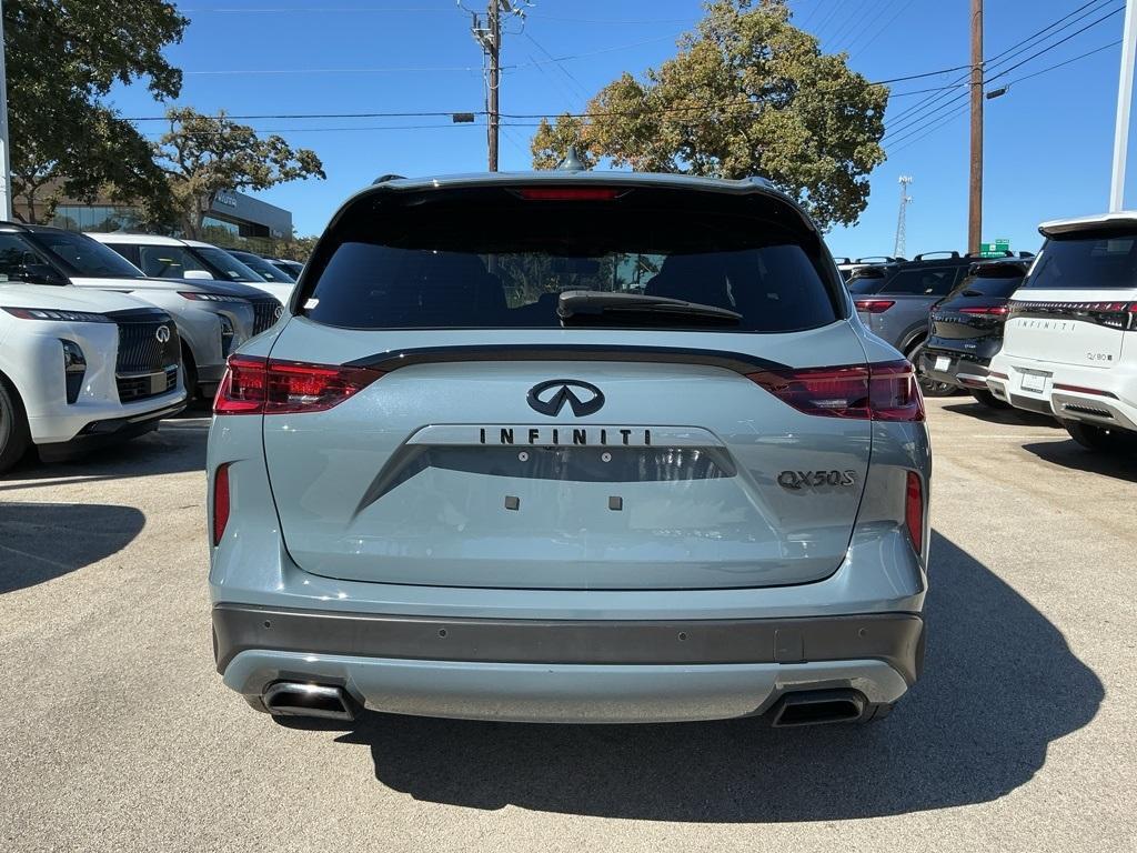 used 2024 INFINITI QX50 car, priced at $36,225