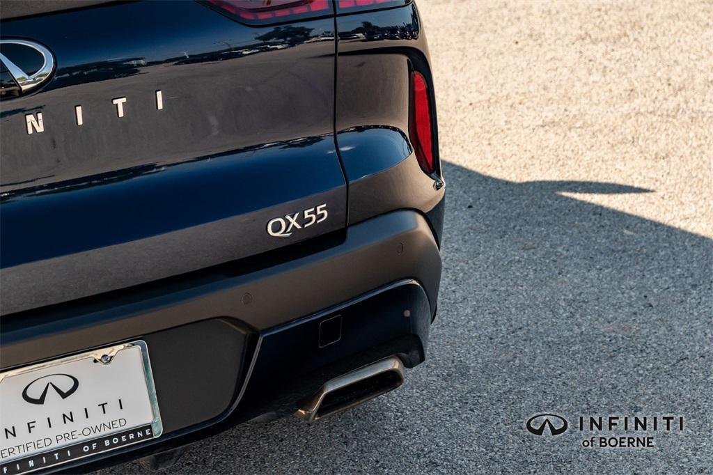 used 2025 INFINITI QX55 car, priced at $38,181