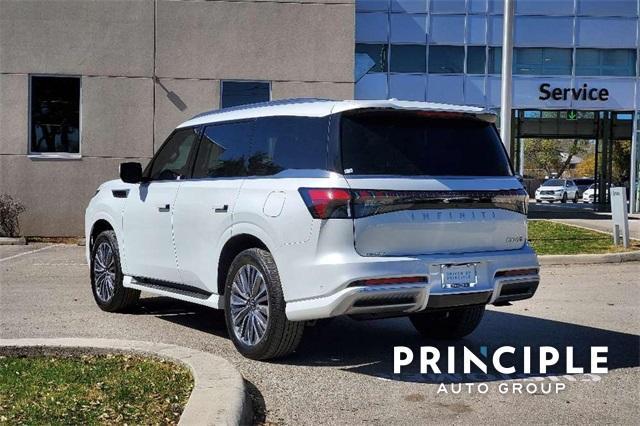 new 2025 INFINITI QX80 car, priced at $90,100