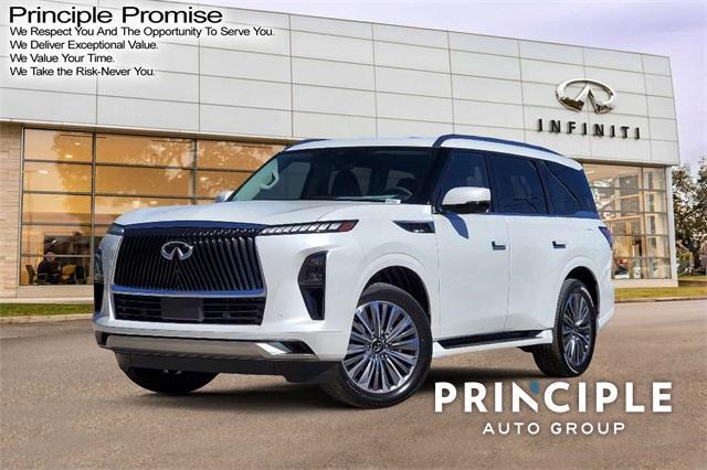 new 2025 INFINITI QX80 car, priced at $90,100