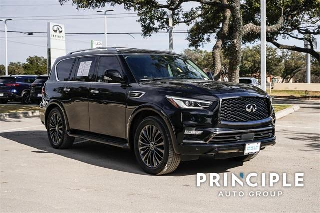 used 2021 INFINITI QX80 car, priced at $40,000