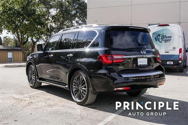 used 2021 INFINITI QX80 car, priced at $40,000