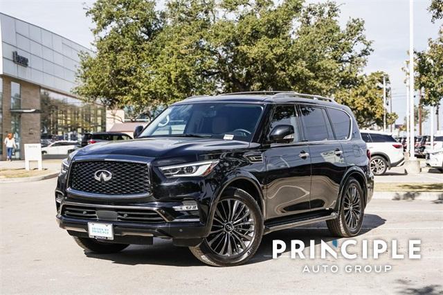 used 2021 INFINITI QX80 car, priced at $40,000