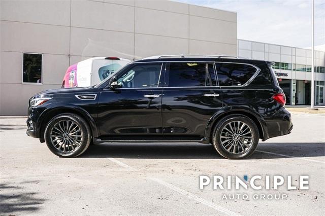 used 2021 INFINITI QX80 car, priced at $40,000