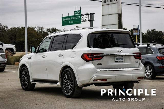 used 2023 INFINITI QX80 car, priced at $53,475