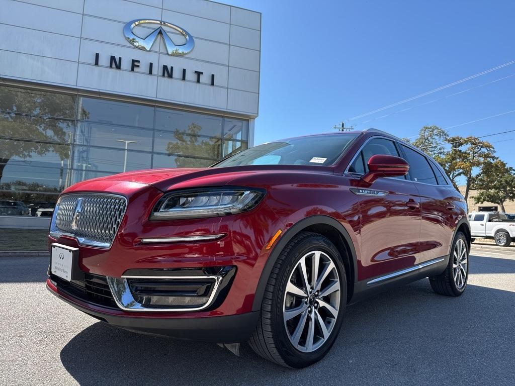 used 2019 Lincoln Nautilus car, priced at $18,994