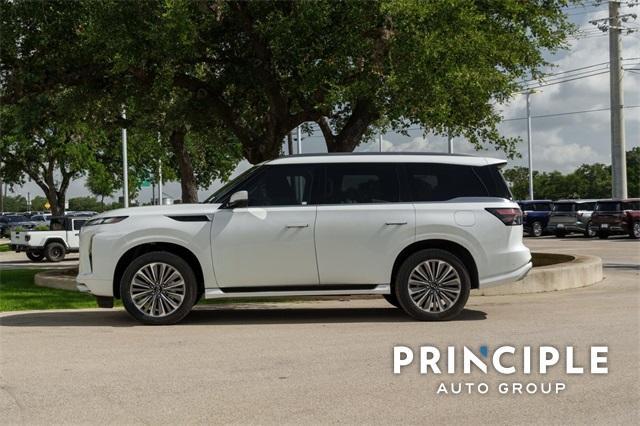 new 2025 INFINITI QX80 car, priced at $85,000