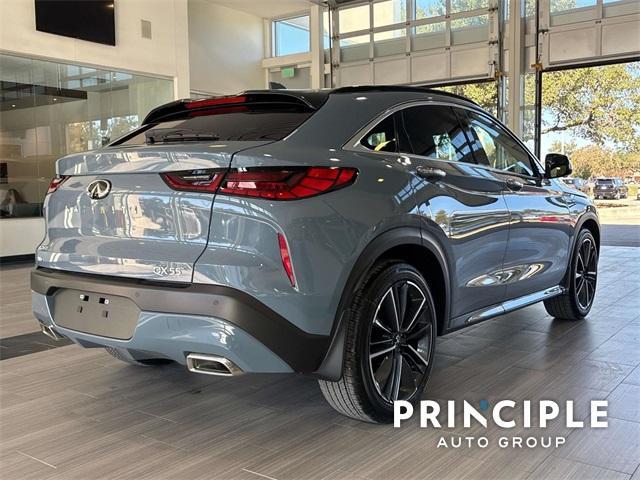 new 2025 INFINITI QX55 car, priced at $54,632