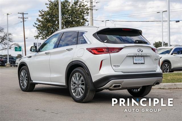 new 2025 INFINITI QX50 car, priced at $49,545