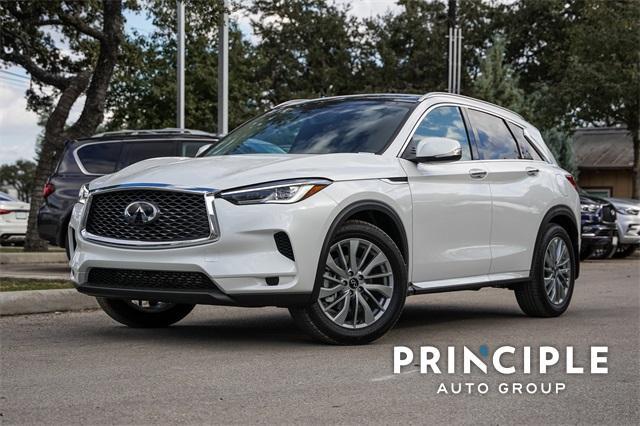 new 2025 INFINITI QX50 car, priced at $49,545