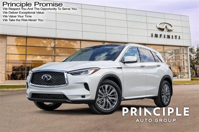 new 2025 INFINITI QX50 car, priced at $46,562