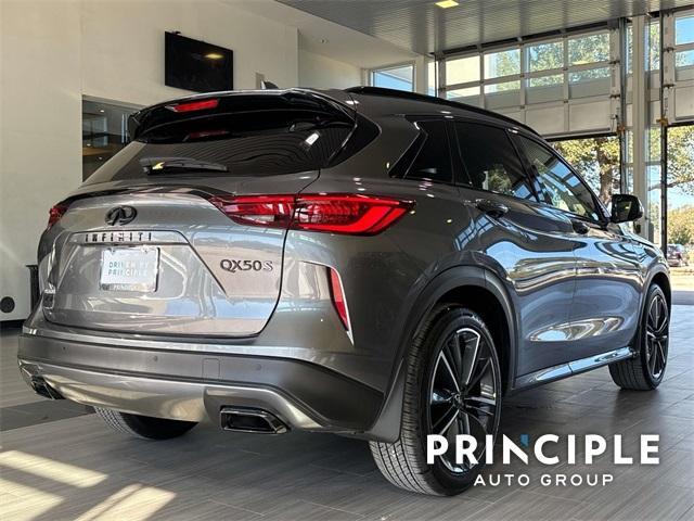 new 2025 INFINITI QX50 car, priced at $52,270