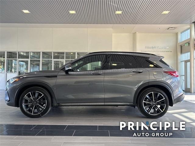 new 2025 INFINITI QX50 car, priced at $50,158