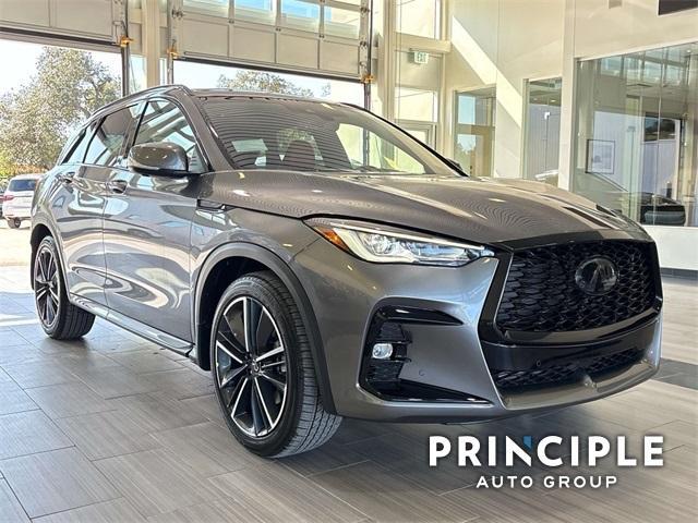 new 2025 INFINITI QX50 car, priced at $50,158