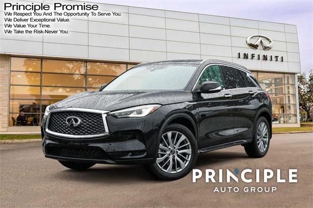 used 2025 INFINITI QX50 car, priced at $48,876