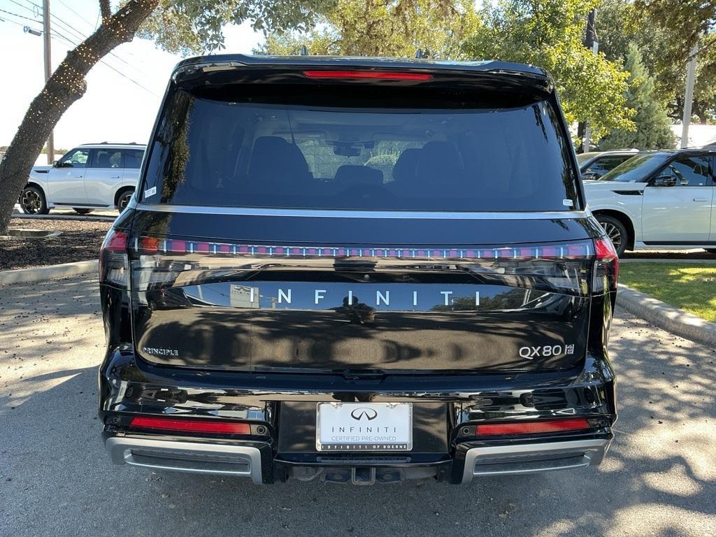used 2025 INFINITI QX80 car, priced at $84,000