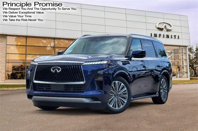 used 2025 INFINITI QX80 car, priced at $77,495