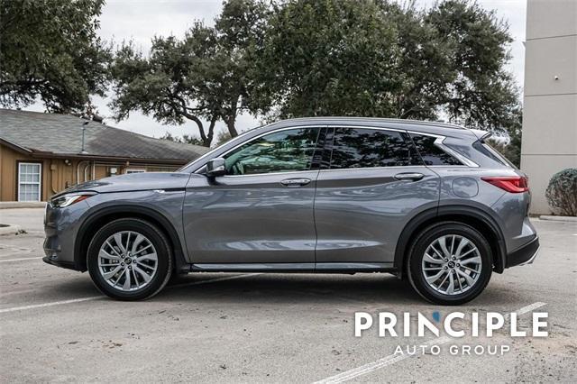 used 2025 INFINITI QX50 car, priced at $46,488