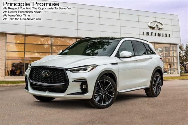 new 2025 INFINITI QX50 car, priced at $47,601