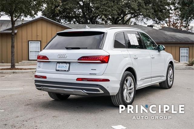 used 2024 Audi Q7 car, priced at $54,000