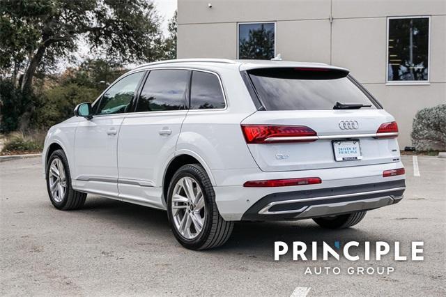 used 2024 Audi Q7 car, priced at $54,000