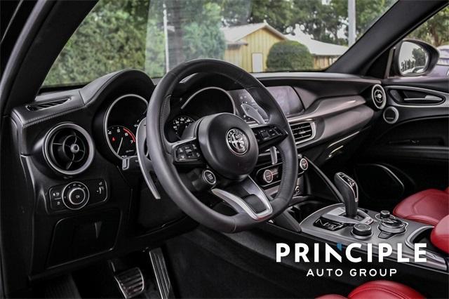 used 2022 Alfa Romeo Stelvio car, priced at $30,000