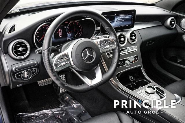 used 2021 Mercedes-Benz C-Class car, priced at $21,950