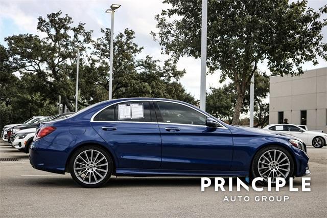 used 2021 Mercedes-Benz C-Class car, priced at $21,950