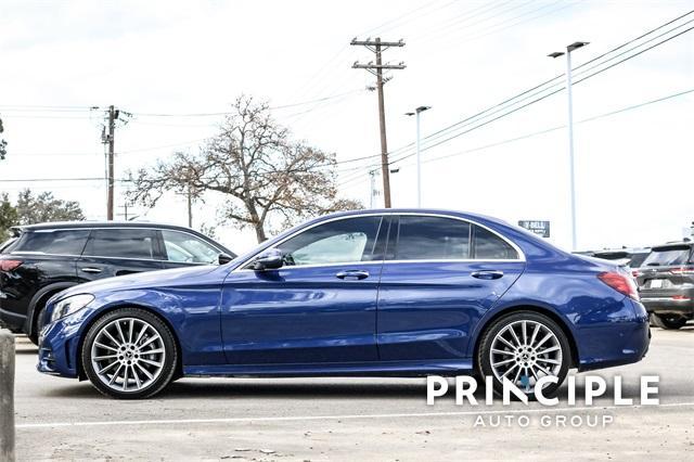 used 2021 Mercedes-Benz C-Class car, priced at $21,950