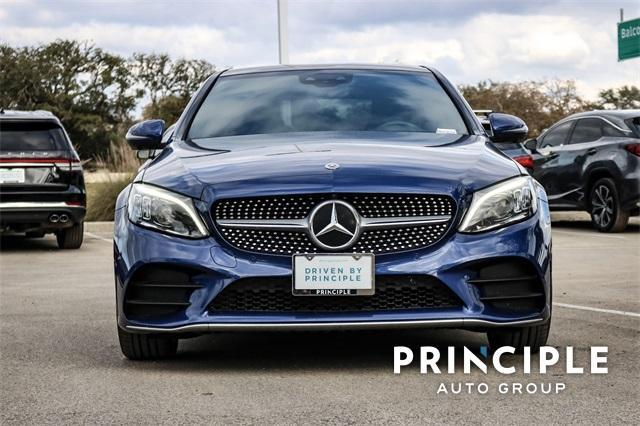 used 2021 Mercedes-Benz C-Class car, priced at $21,950