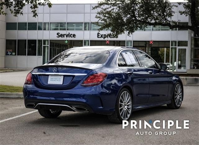 used 2021 Mercedes-Benz C-Class car, priced at $21,950