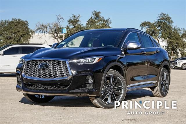 new 2025 INFINITI QX55 car, priced at $53,464