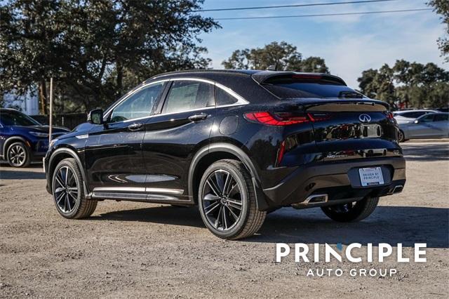 new 2025 INFINITI QX55 car, priced at $53,464