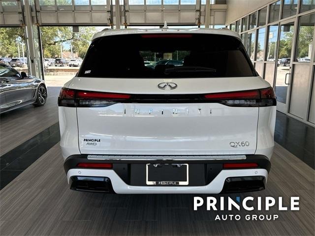 new 2025 INFINITI QX60 car, priced at $54,371